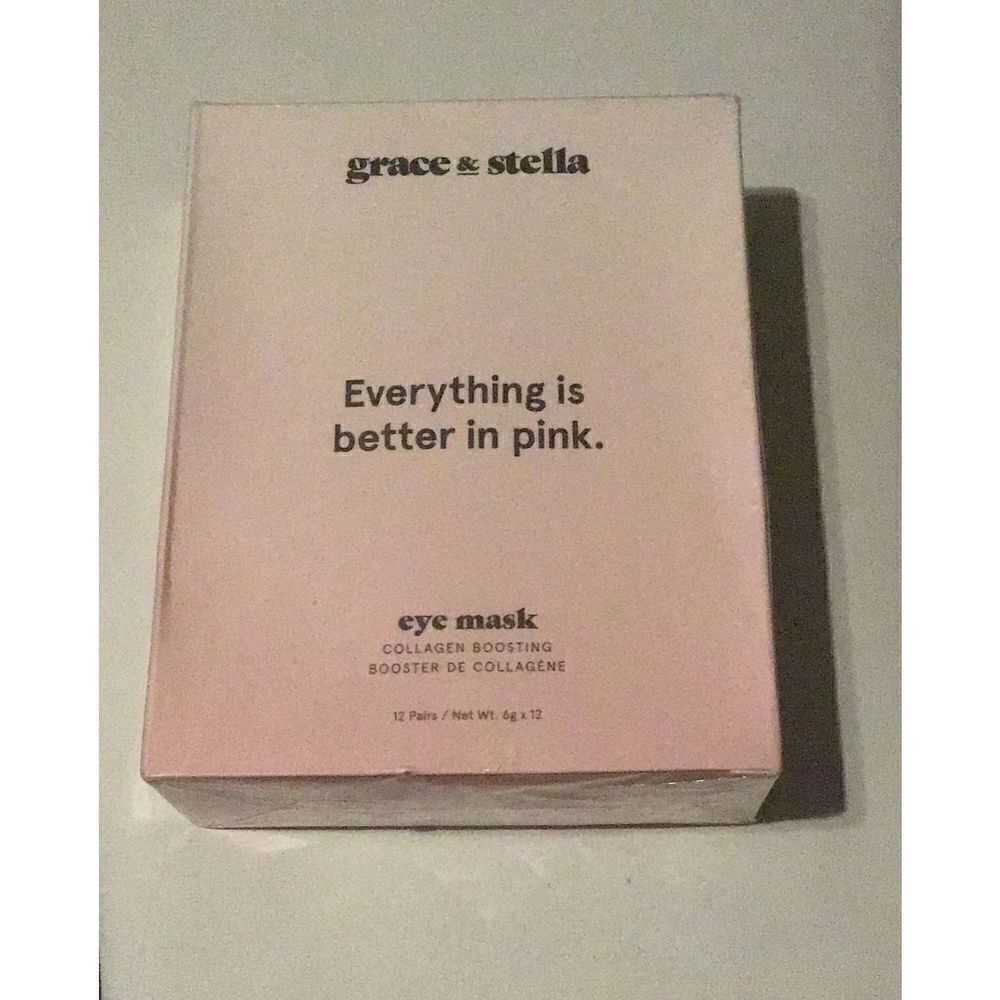 Brand New in Box Sealed~Grace & Stella Eye Mask/Collagen Boosting